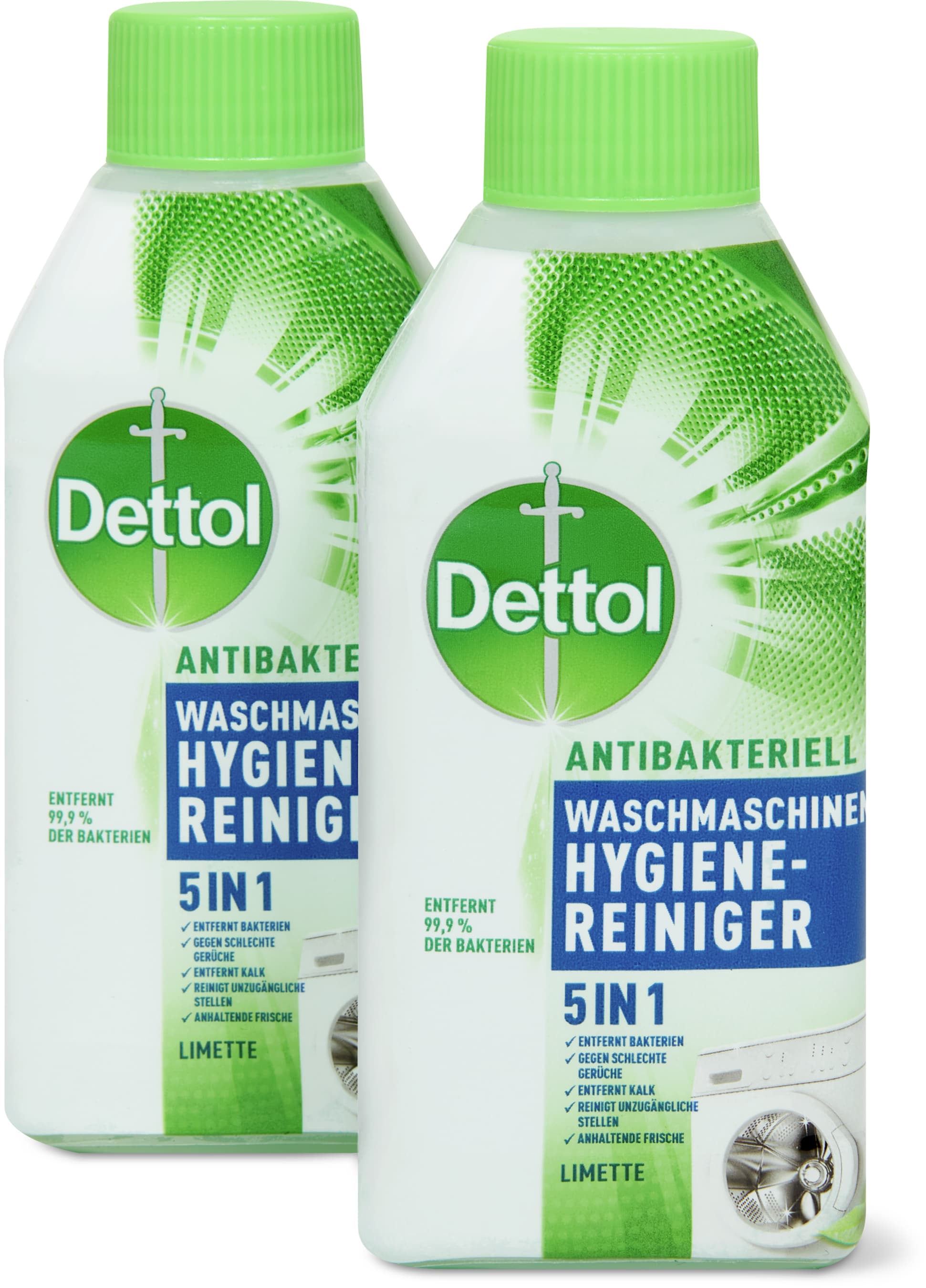 Dettol Nettoyant lave-linge Antibactérien 2x250ml